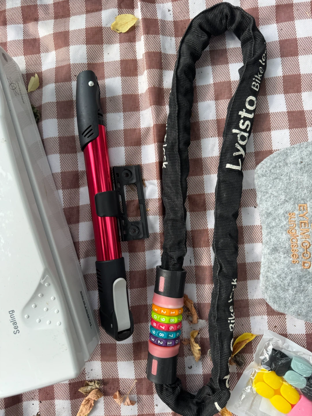 Heavy Duty Bike Combination Chain Lock