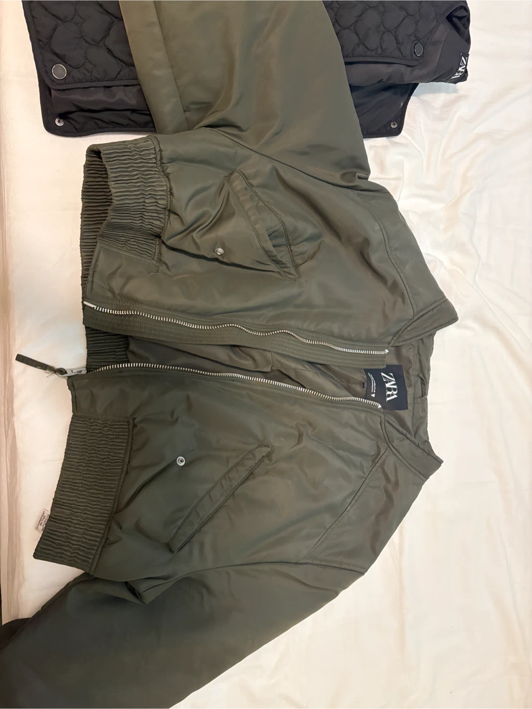 ZARA Bomber Jacket & Quilted Jacket Bundle - photo 2