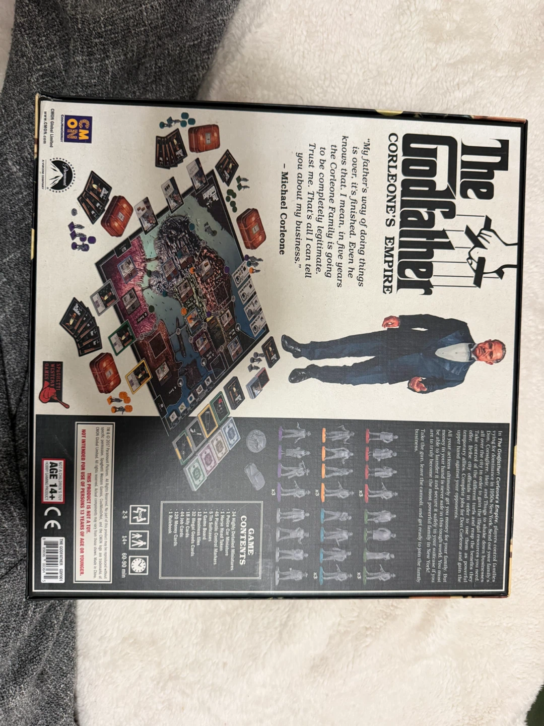 The Godfather: Corleone's Empire Board Game - photo 2