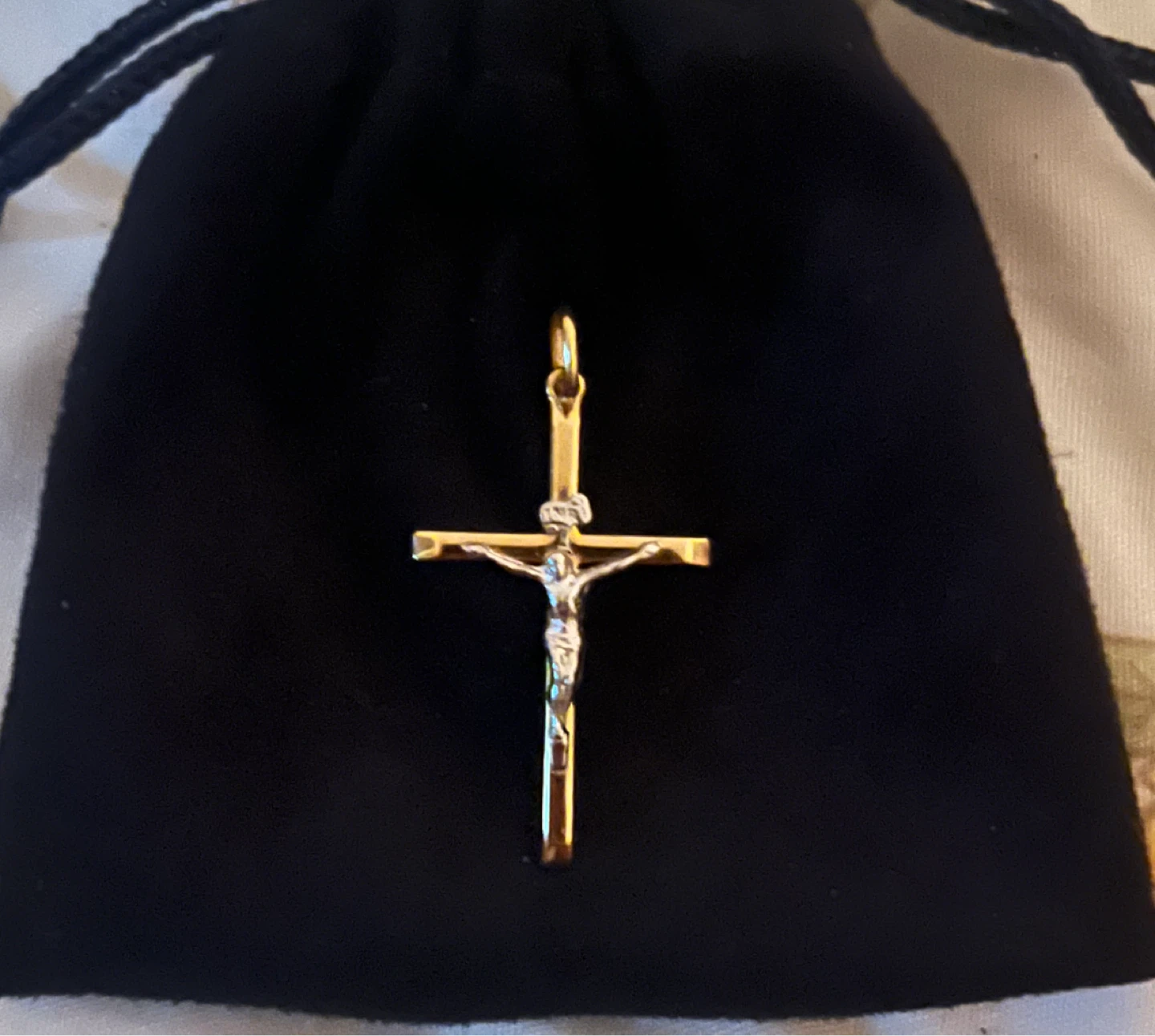 Gold 14k Jesus Crucifix Pendant