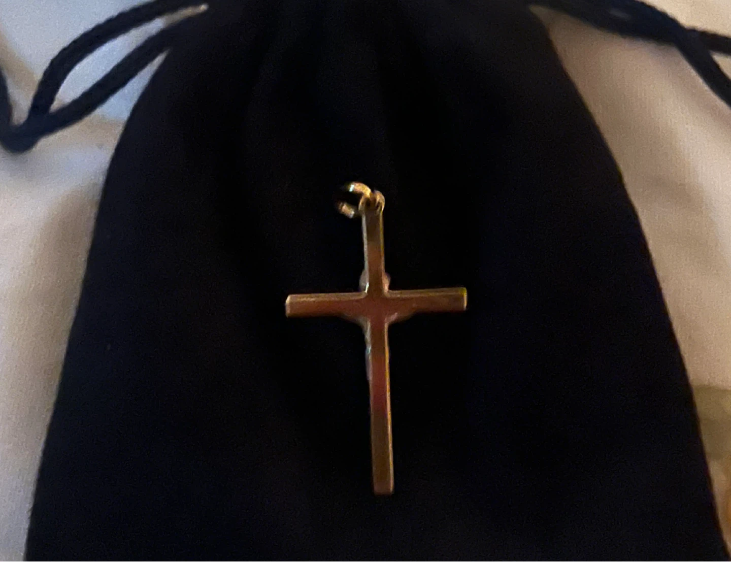 Gold 14k Jesus Crucifix Pendant - photo 2