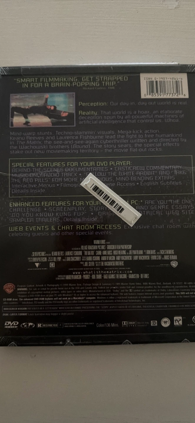 The Matrix DVD - unopened - photo 2