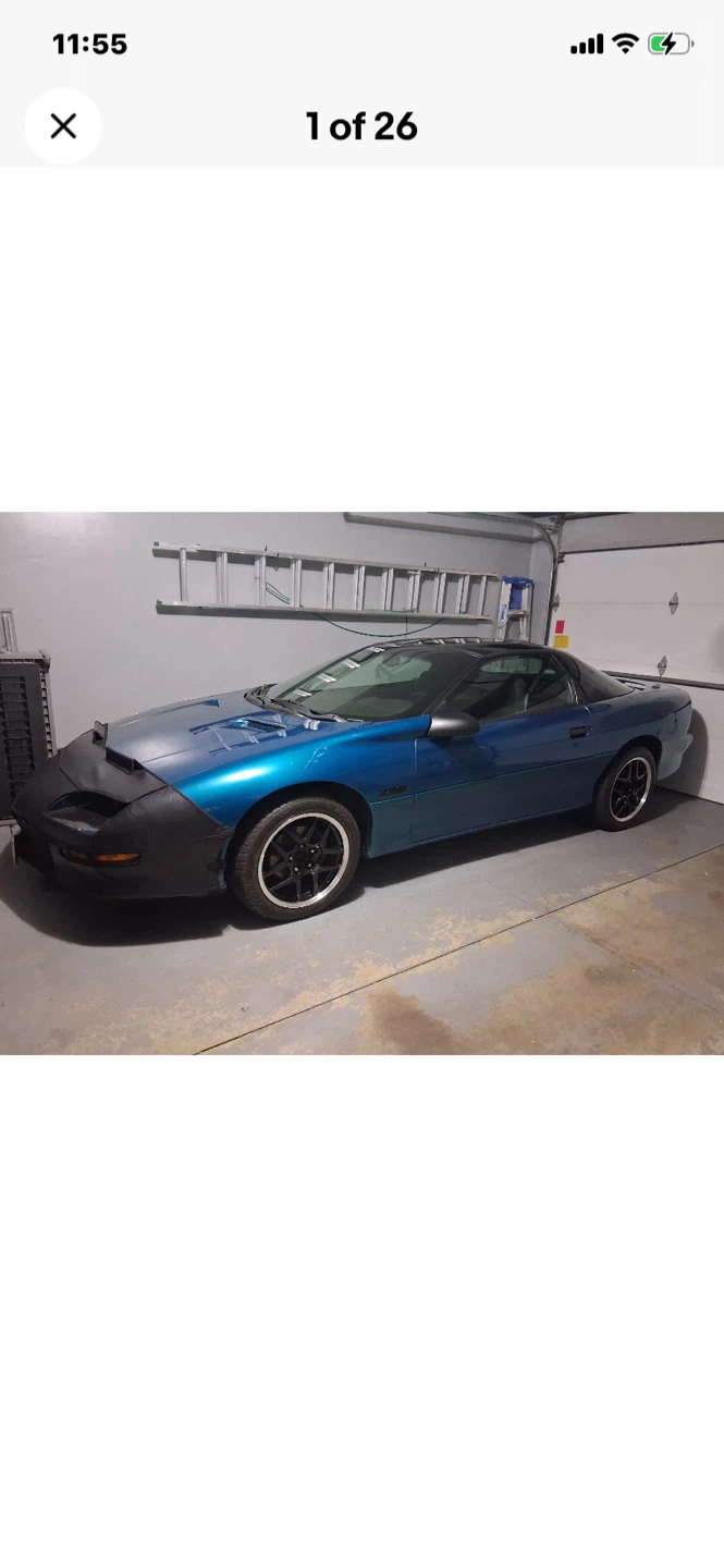 Blue Chevrolet Camaro Z28 Coupe - photo 2