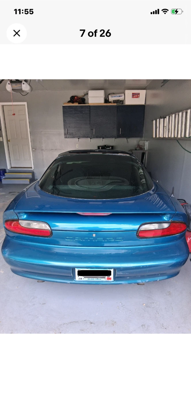 Blue Chevrolet Camaro Z28 Coupe - photo 3