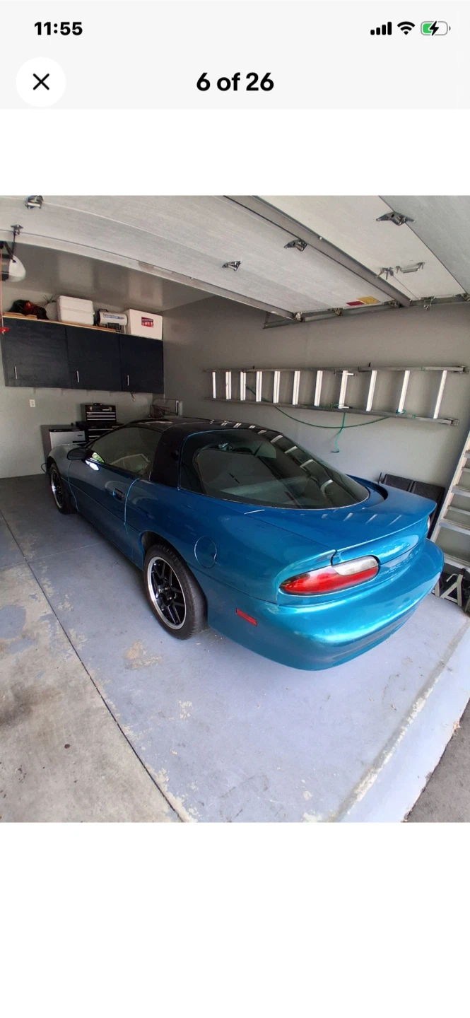 Blue Chevrolet Camaro Z28 Coupe - photo 4
