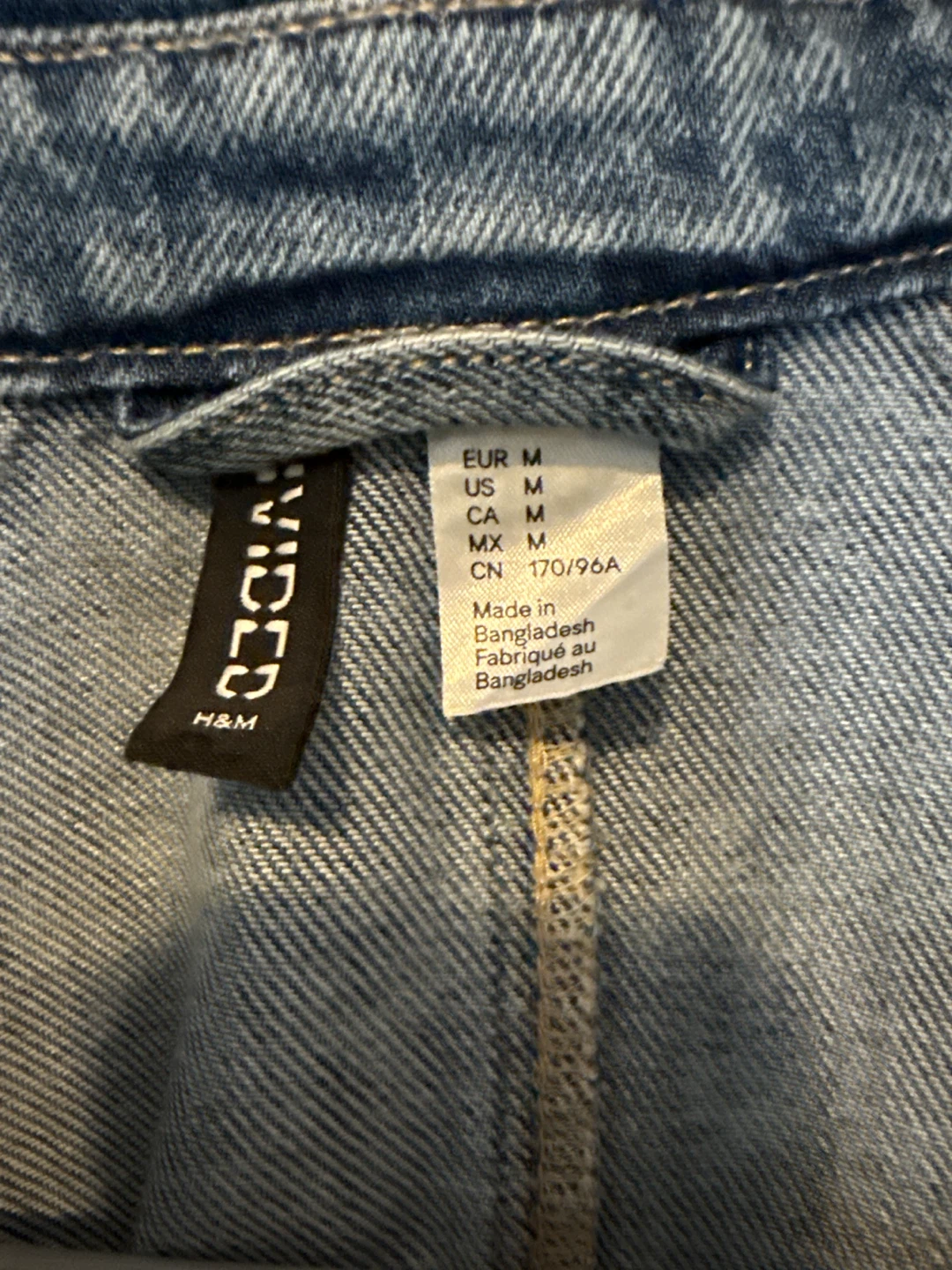 H&M Denim Double-Breasted Jacket - photo 3