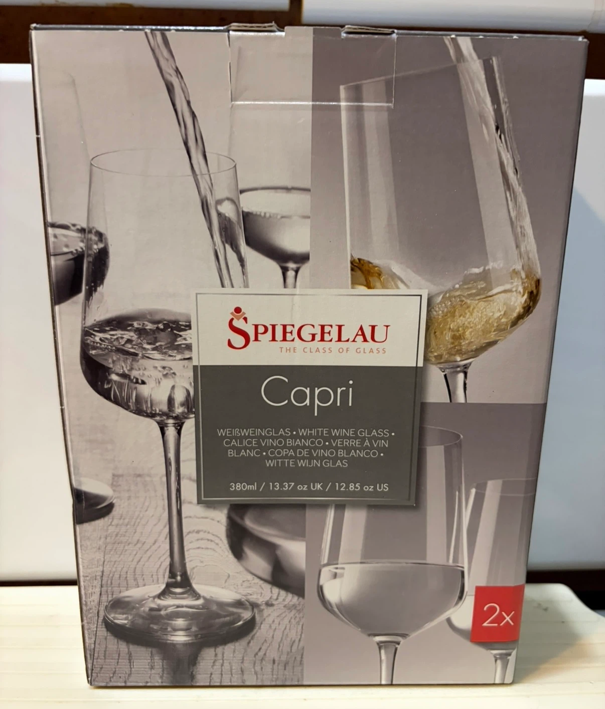 Spiegelau Capri White Wine Glasses (Set of 2)