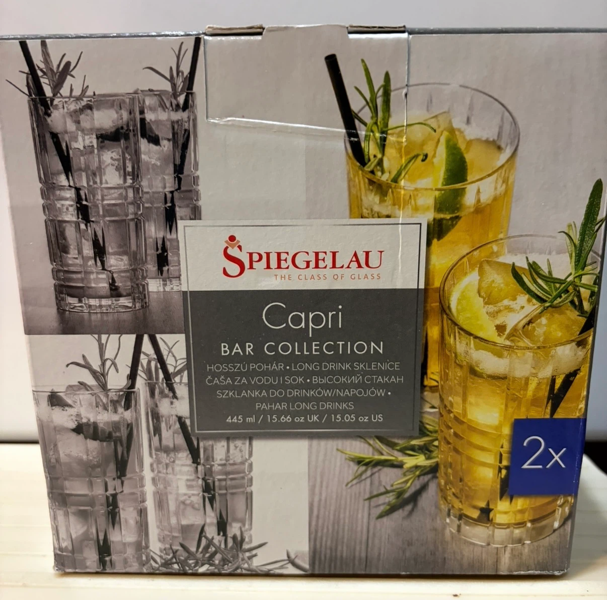 Spiegelau Capri Bar Collection Glasses (2x)