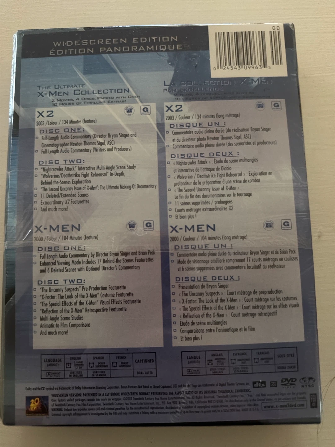 The Ultimate X-Men Collection 4 Disc Set - photo 2
