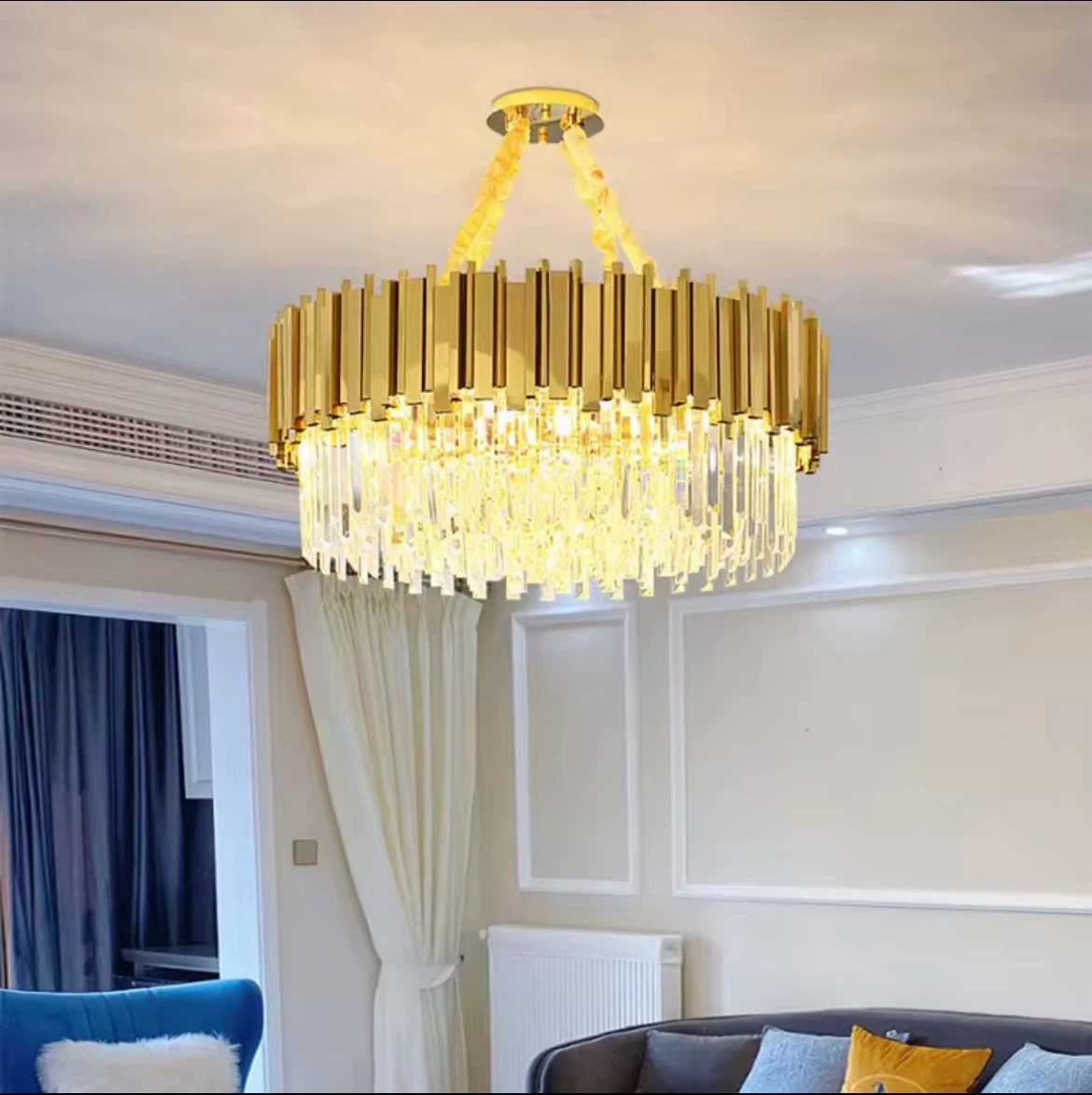 Gold Crystal Chandelier - photo 3