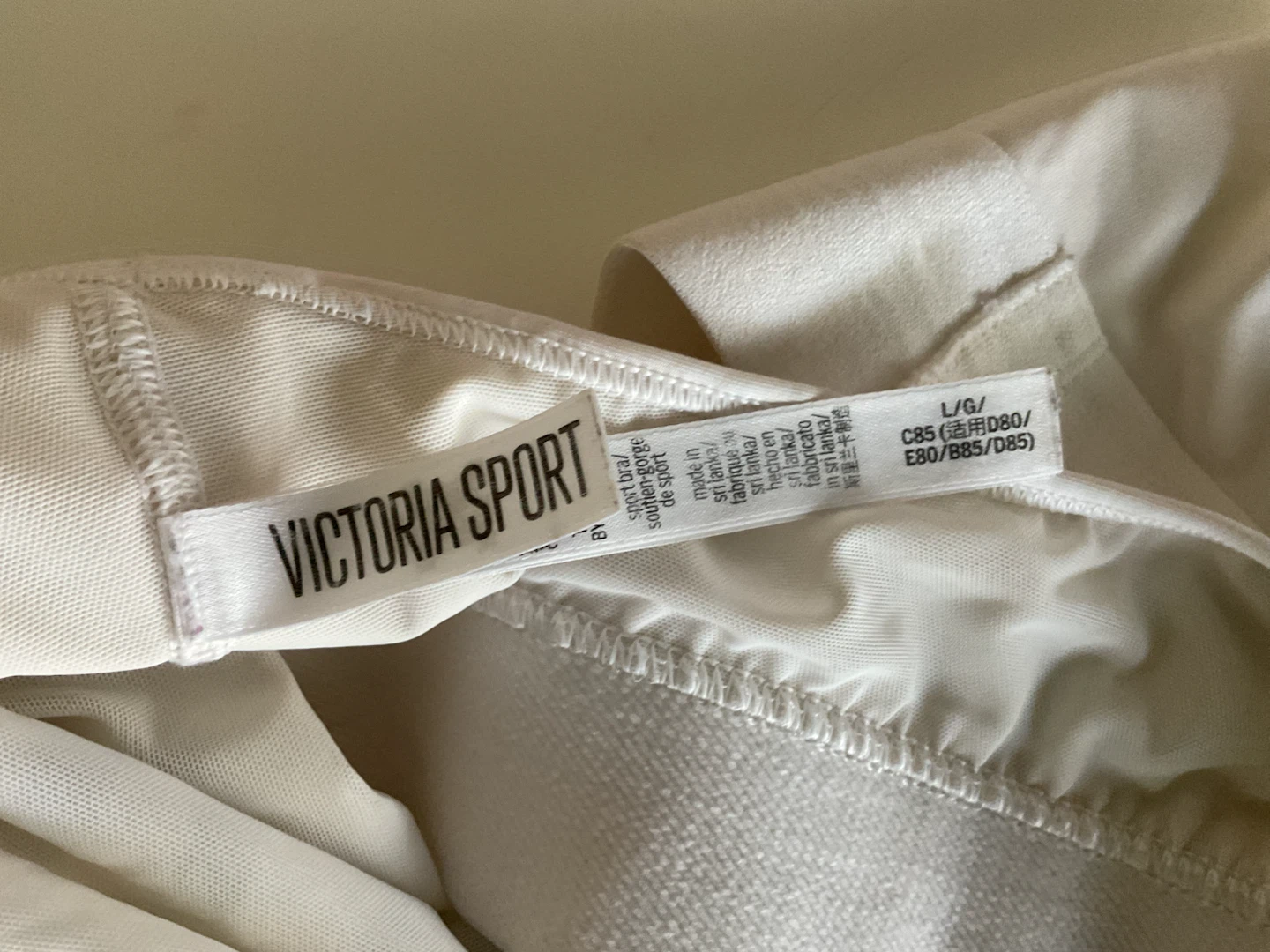 Victoria Sport White & Floral Sports Bras (2) L/G - photo 4