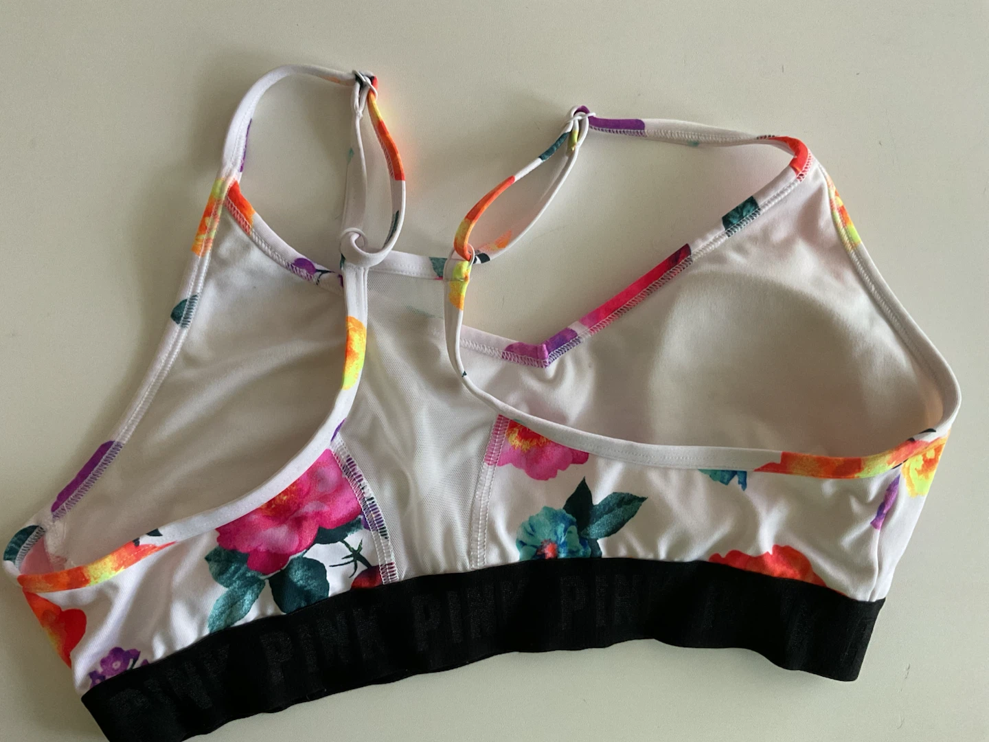 Victoria Sport White & Floral Sports Bras (2) L/G - photo 5