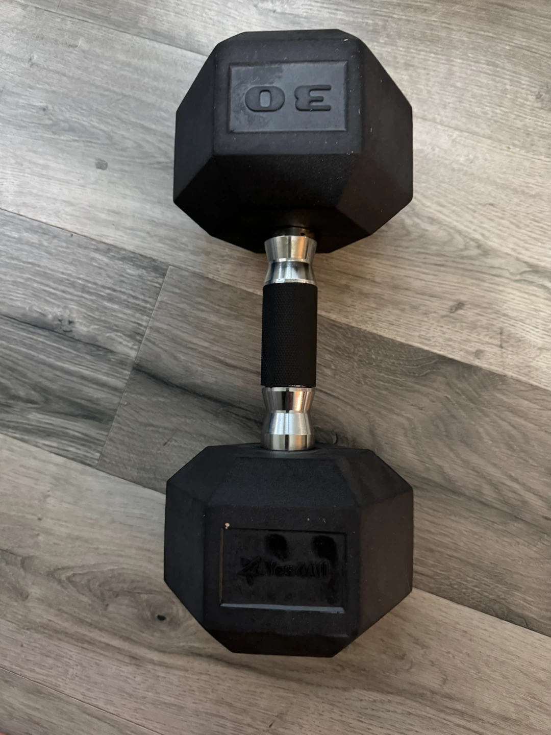 1 Yes4All 30lb Hex Dumbbell - photo 2