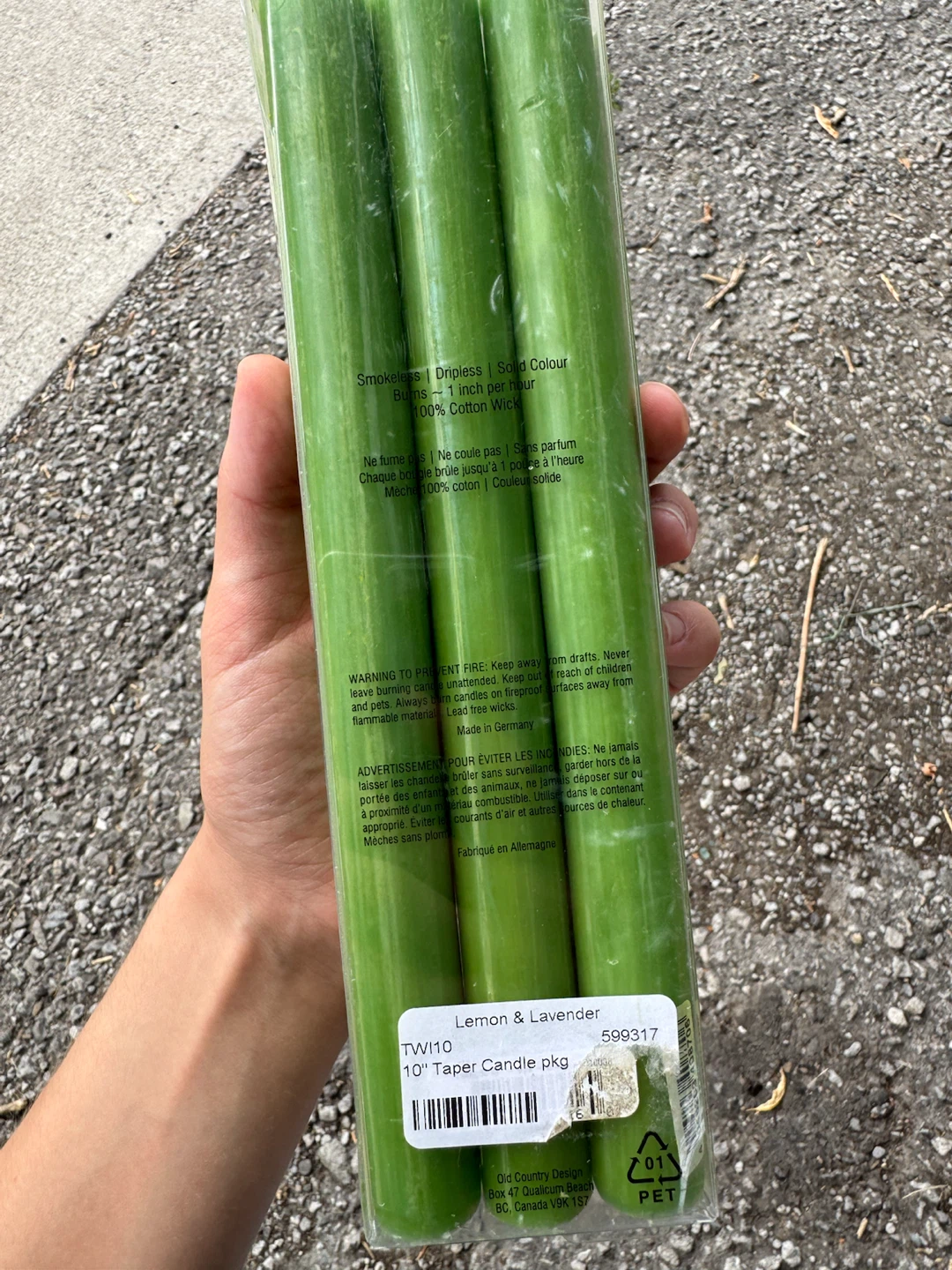 6pc Twilight Collection Taper Candles - photo 2