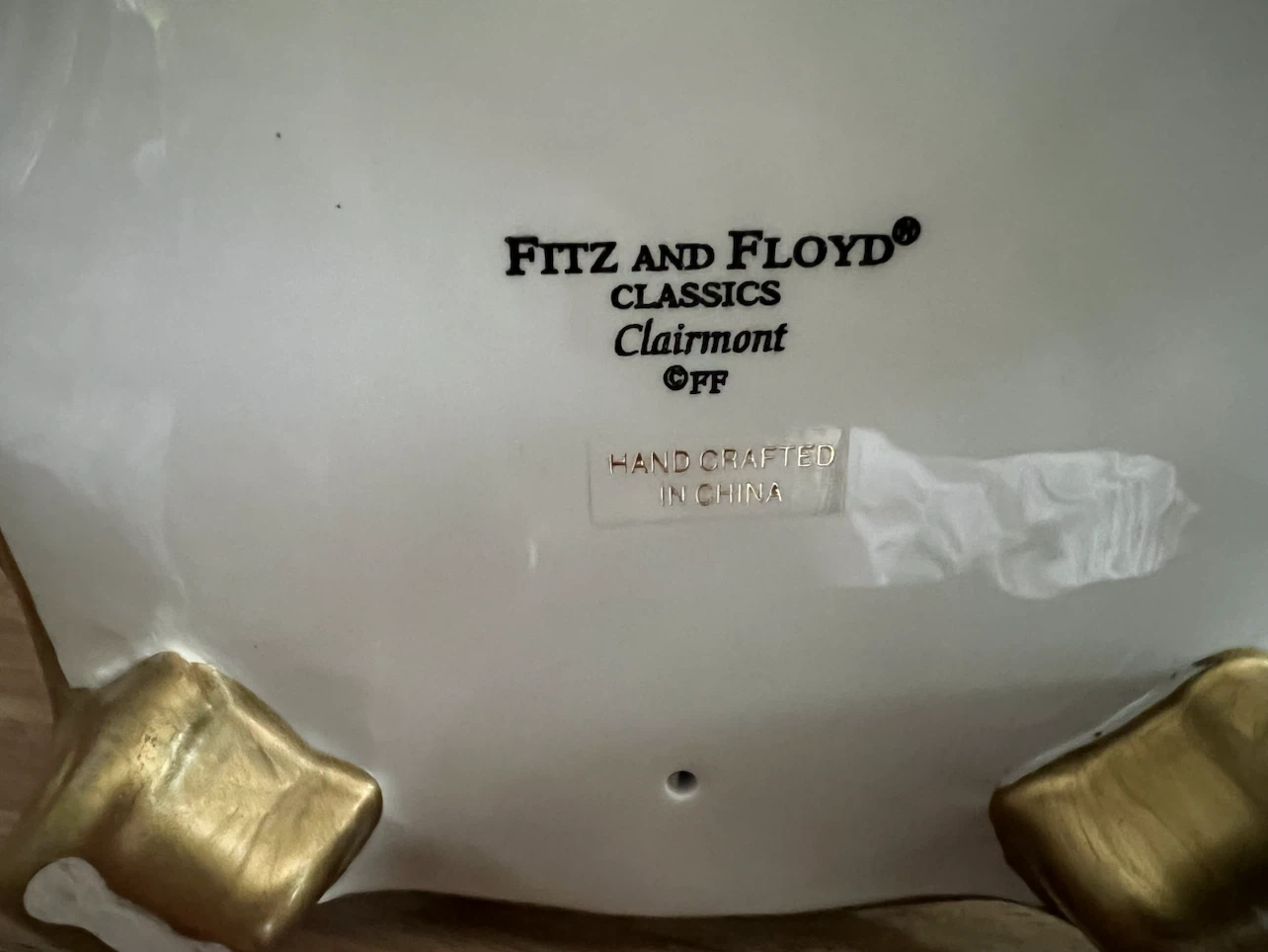 Fitz and Floyd Clairmont Candlestick Holders Set - photo 2