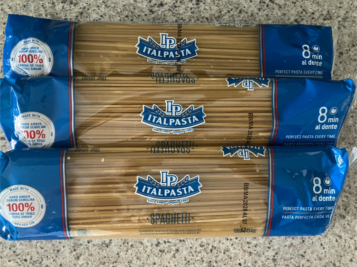 ItalPasta Elbow Macaroni 750g/ Spaghetti 464g