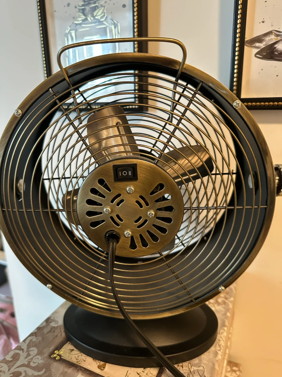 Desk Fan and 3 wall pics - photo 4