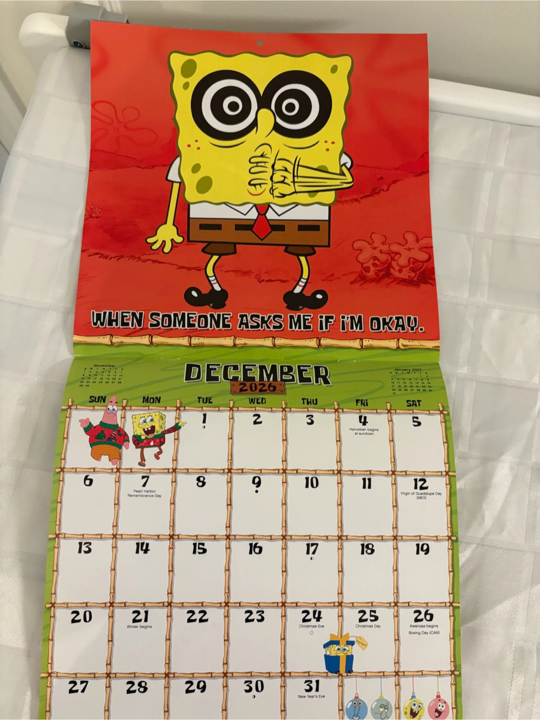 SpongeBob SquarePants 2026 Calendar - photo 4