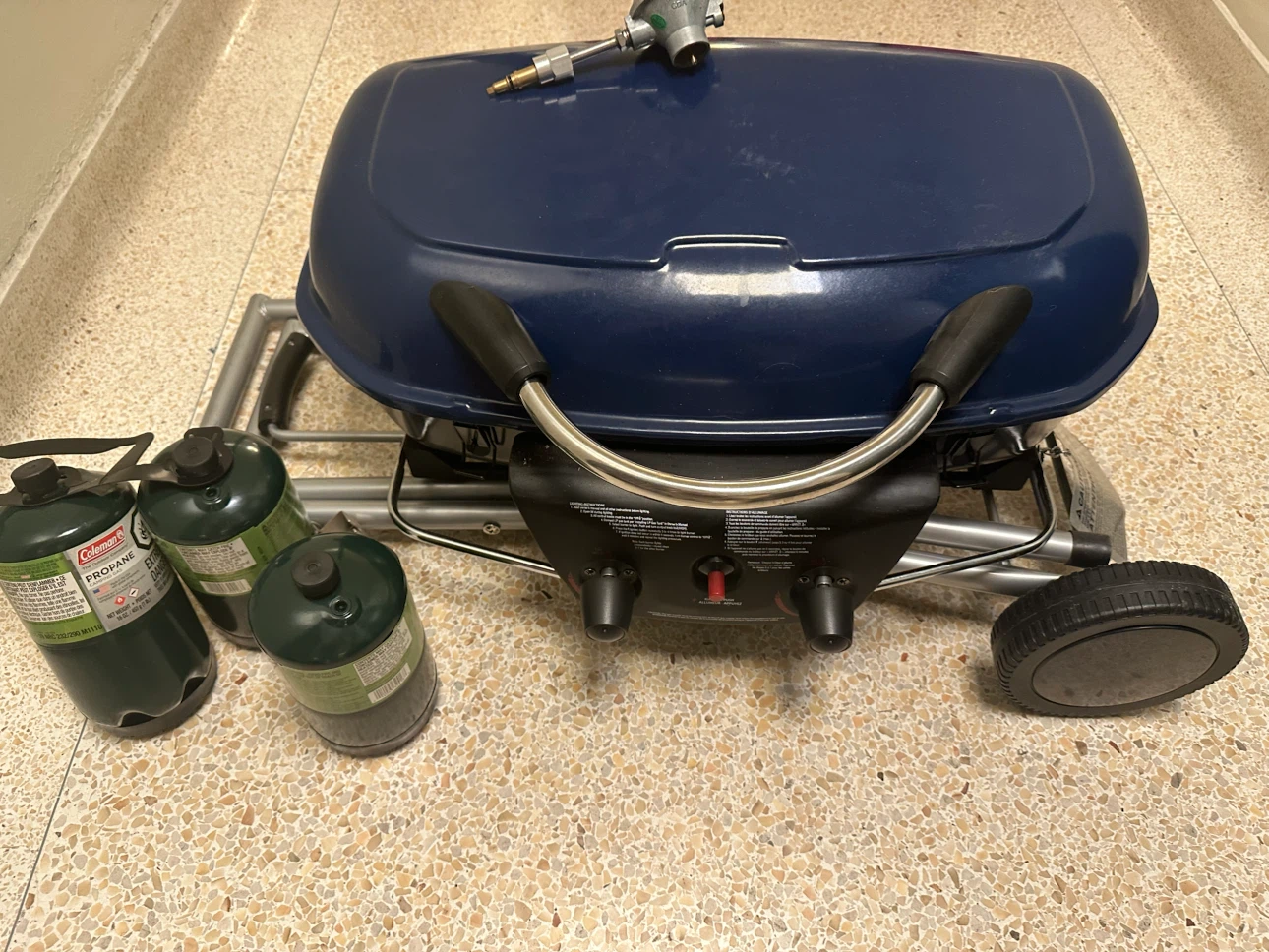 Coleman Propane Grill with 3 Propane Tanks - photo 4