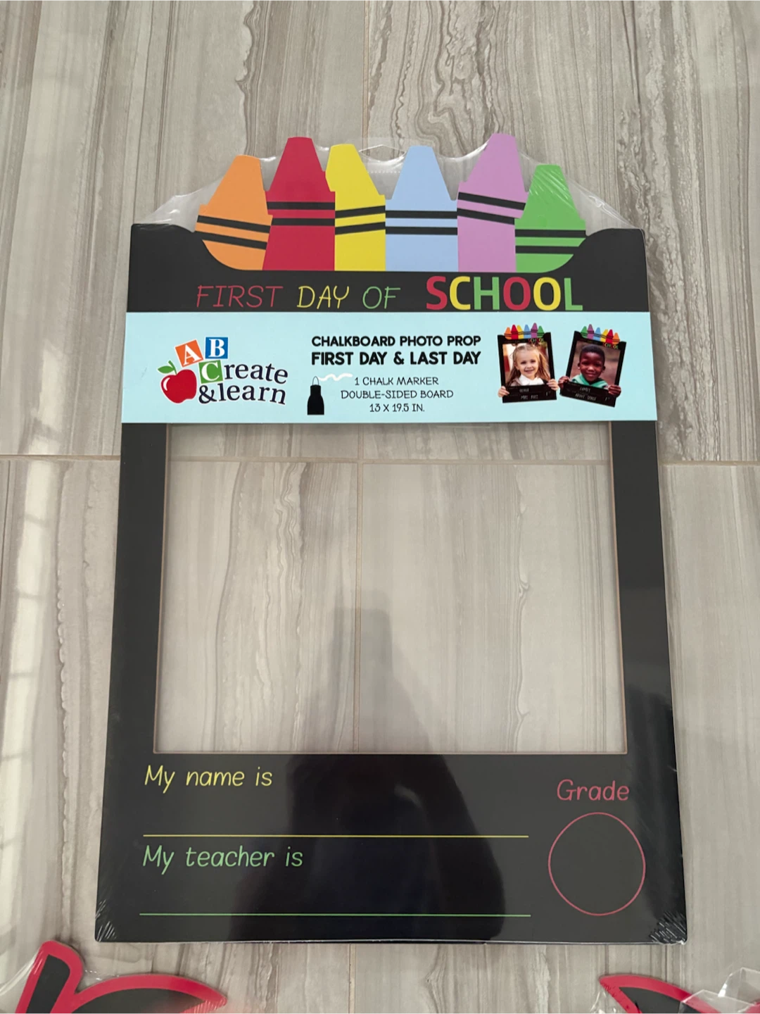 First & Last Day of School Board - photo 5