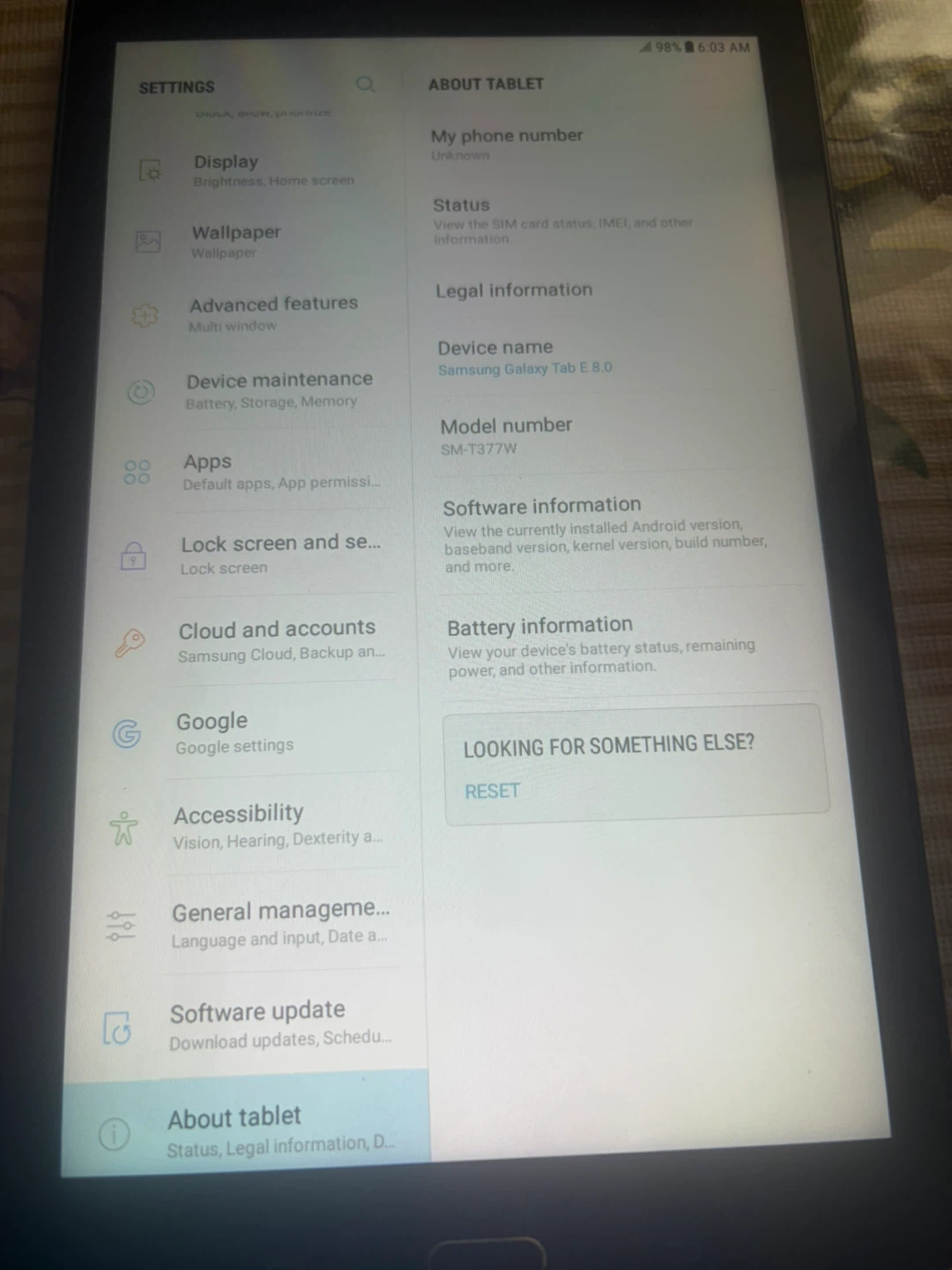 Samsung Galaxy Tab E 8.0 SM-T377W Tablet - photo 3