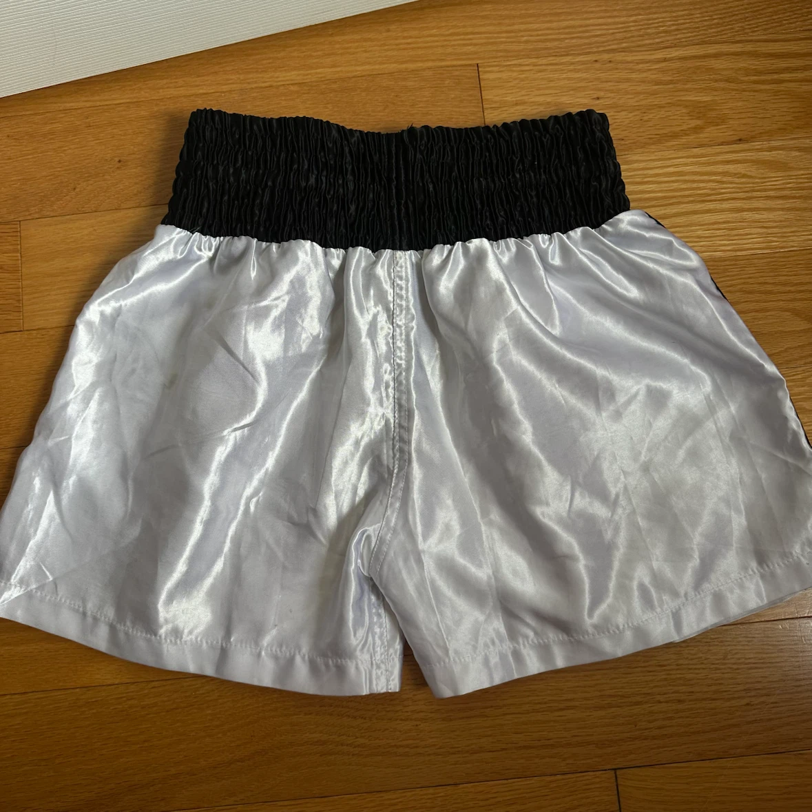 TITLE Boxing Satin Shorts - photo 2