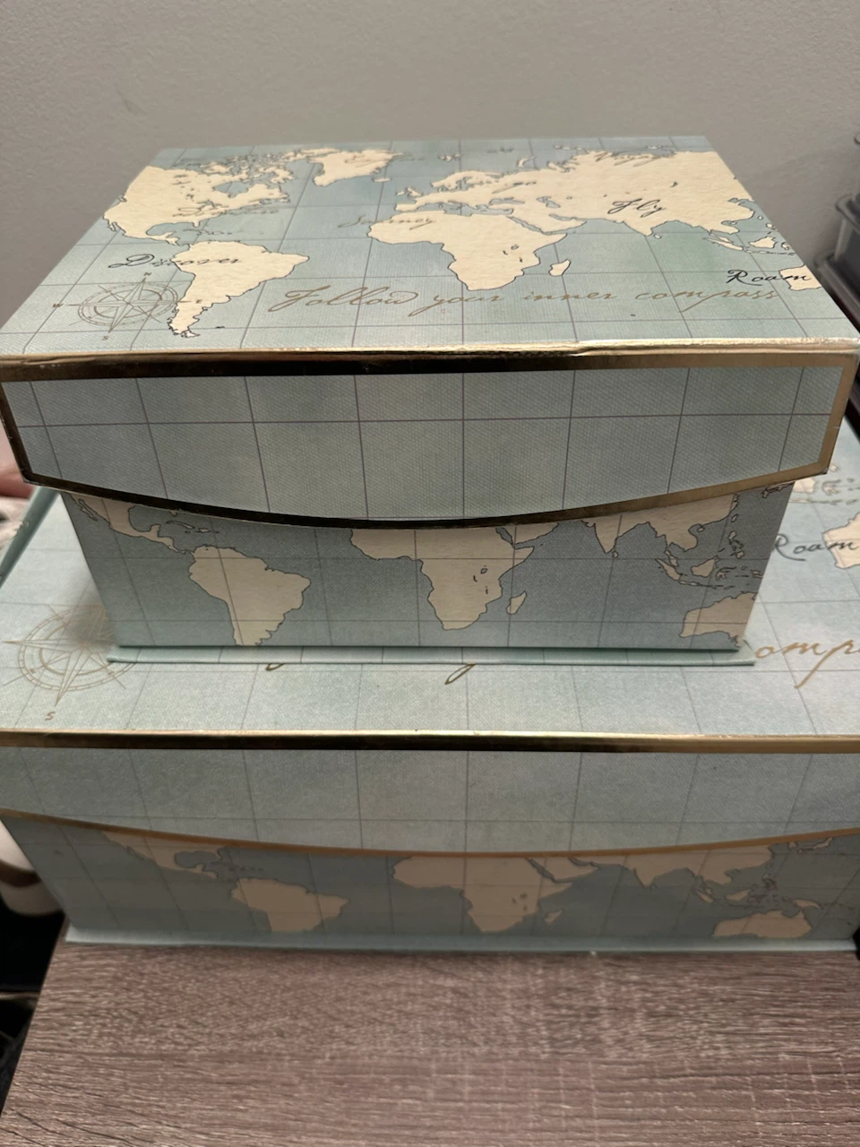 Set of Decorative Storage Boxes - photo 4