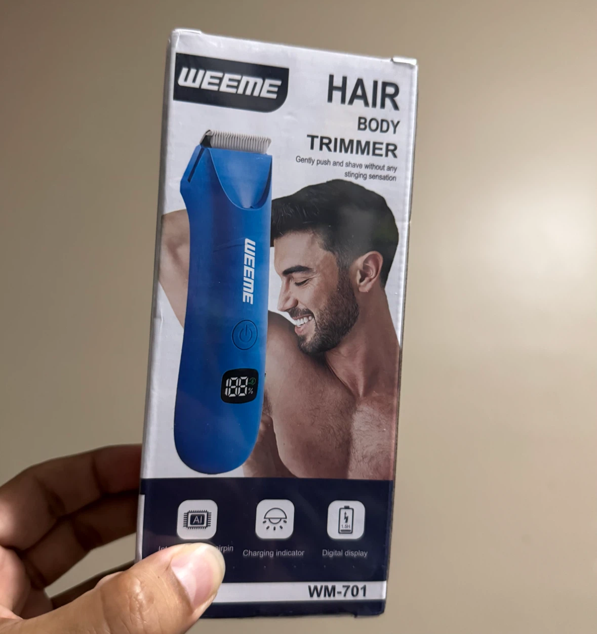 *NEW* Never Used Body Hair Trimmer, Rechargeable - photo 3