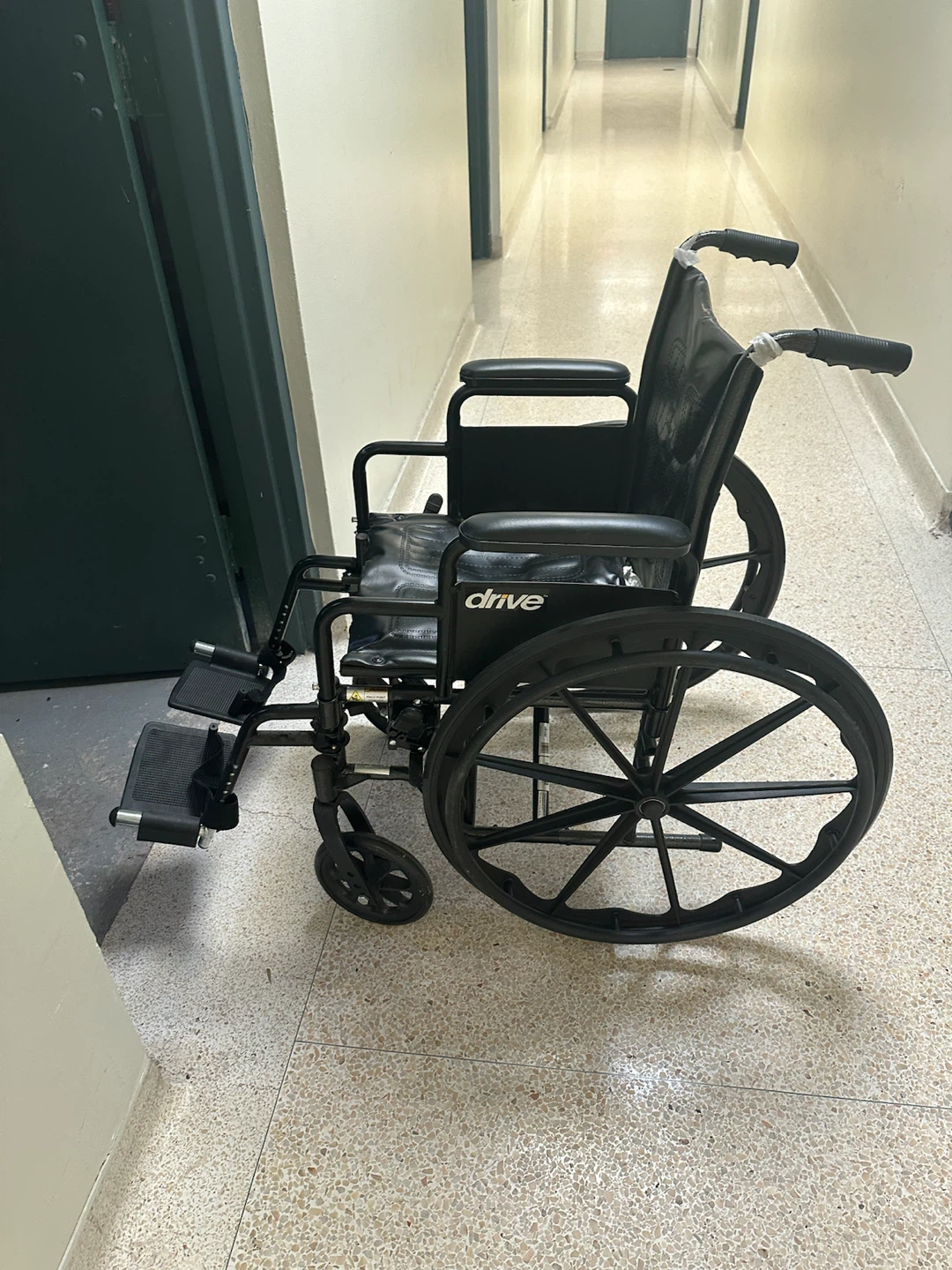 Drive Medical Black Wheelchair