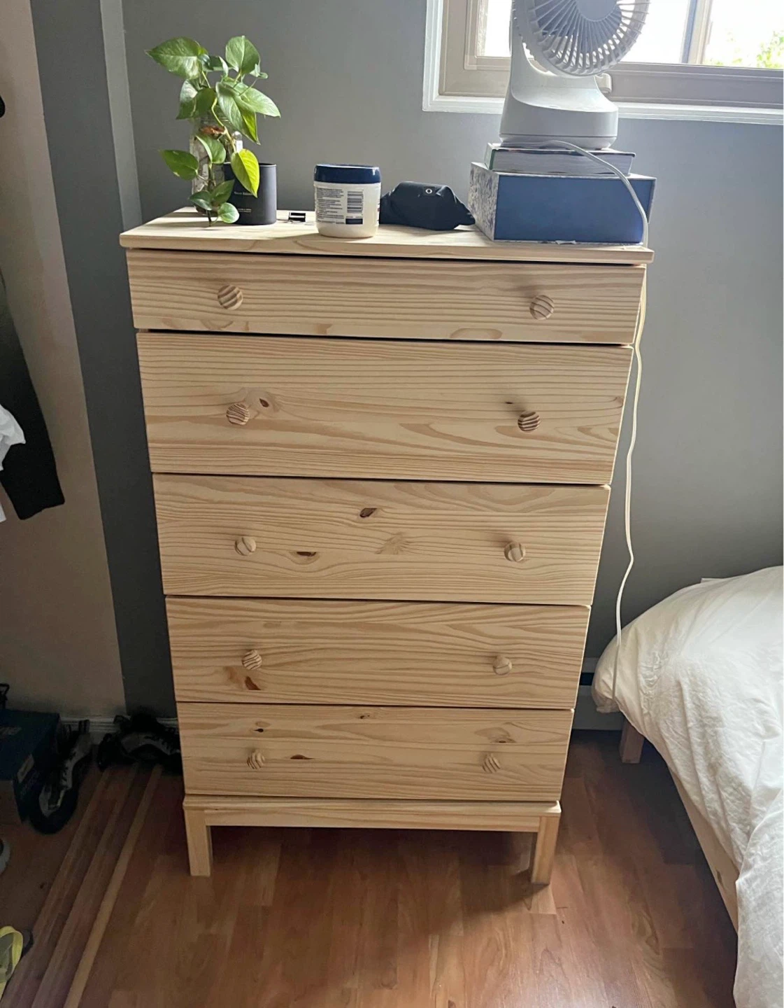 IKEA TARVA dresser with 5 drawers wooden