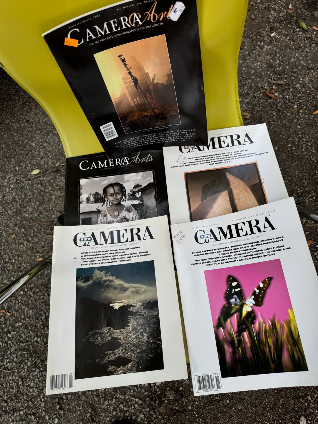 Collection of View Camera Magazines