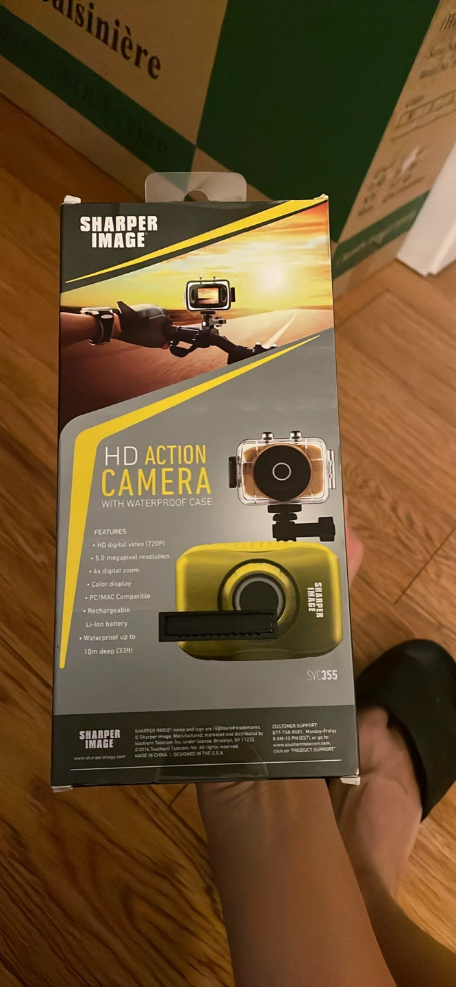 Sharper Image HD Action Camera with Waterproof Case - photo 2