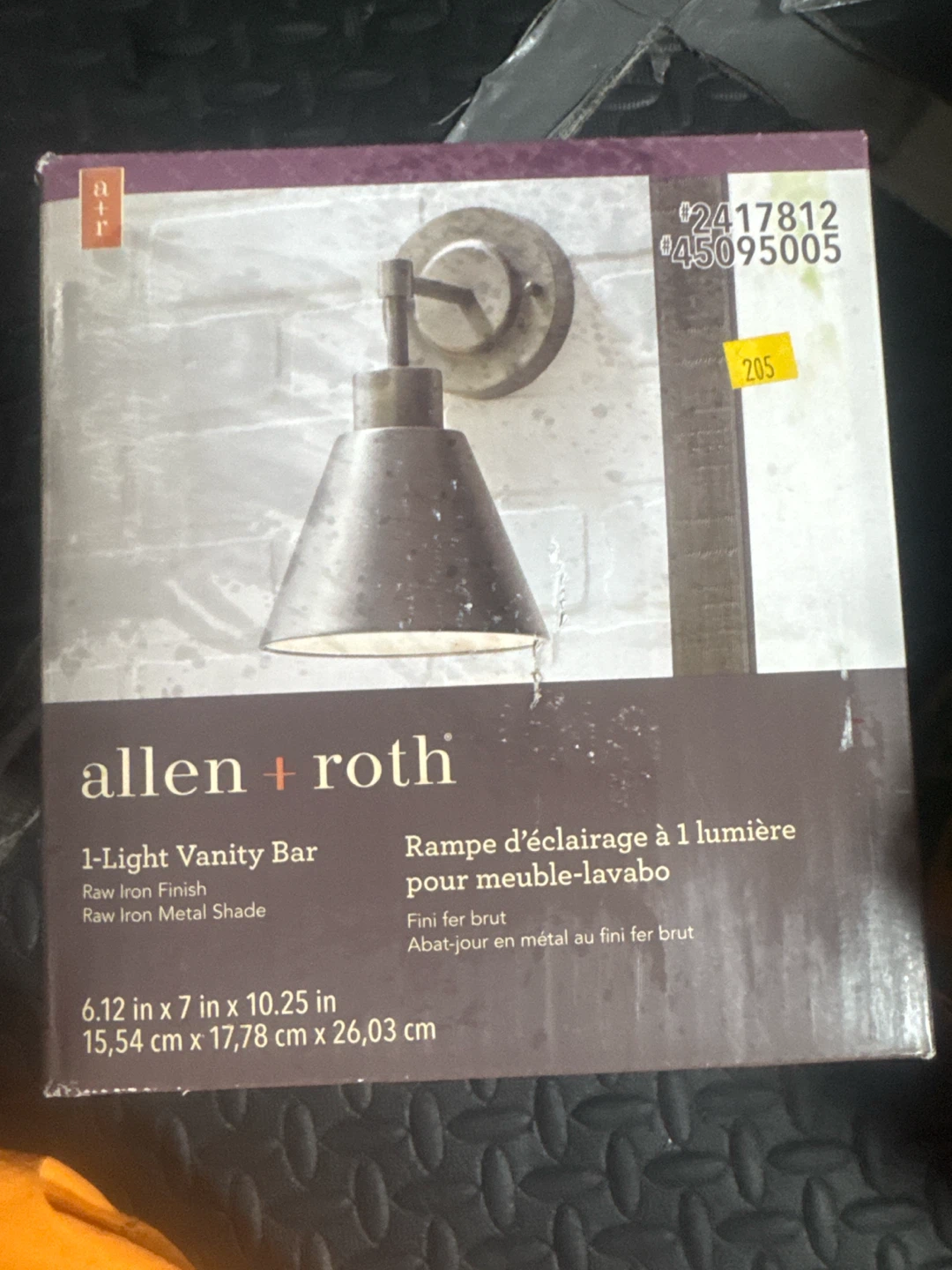 allen + roth 1-Light Vanity Bar