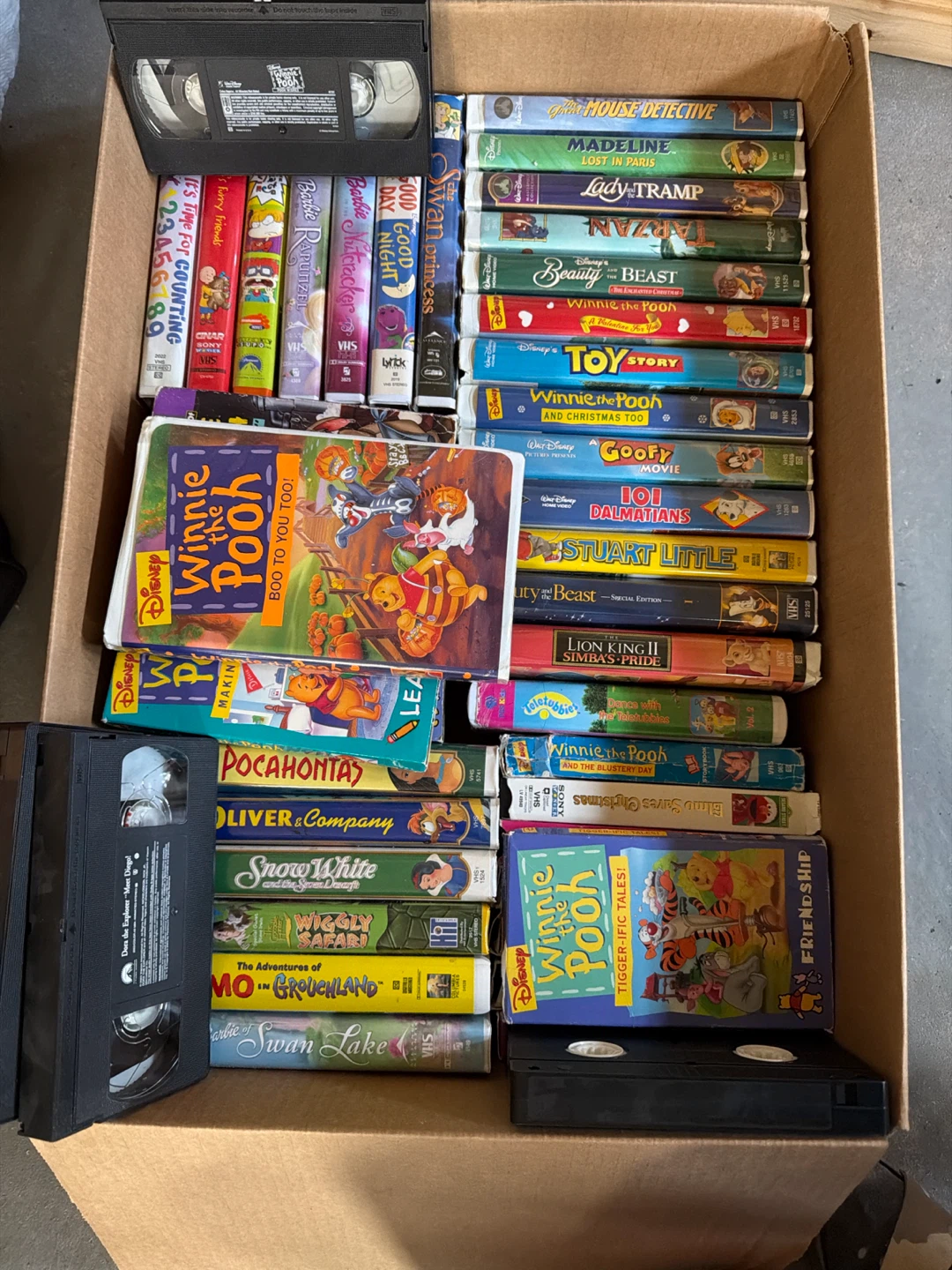 Assorted Children’s VHS Tapes