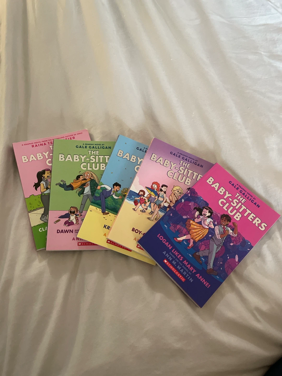 The Baby-Sitters Club Graphic Novel Books 4-8