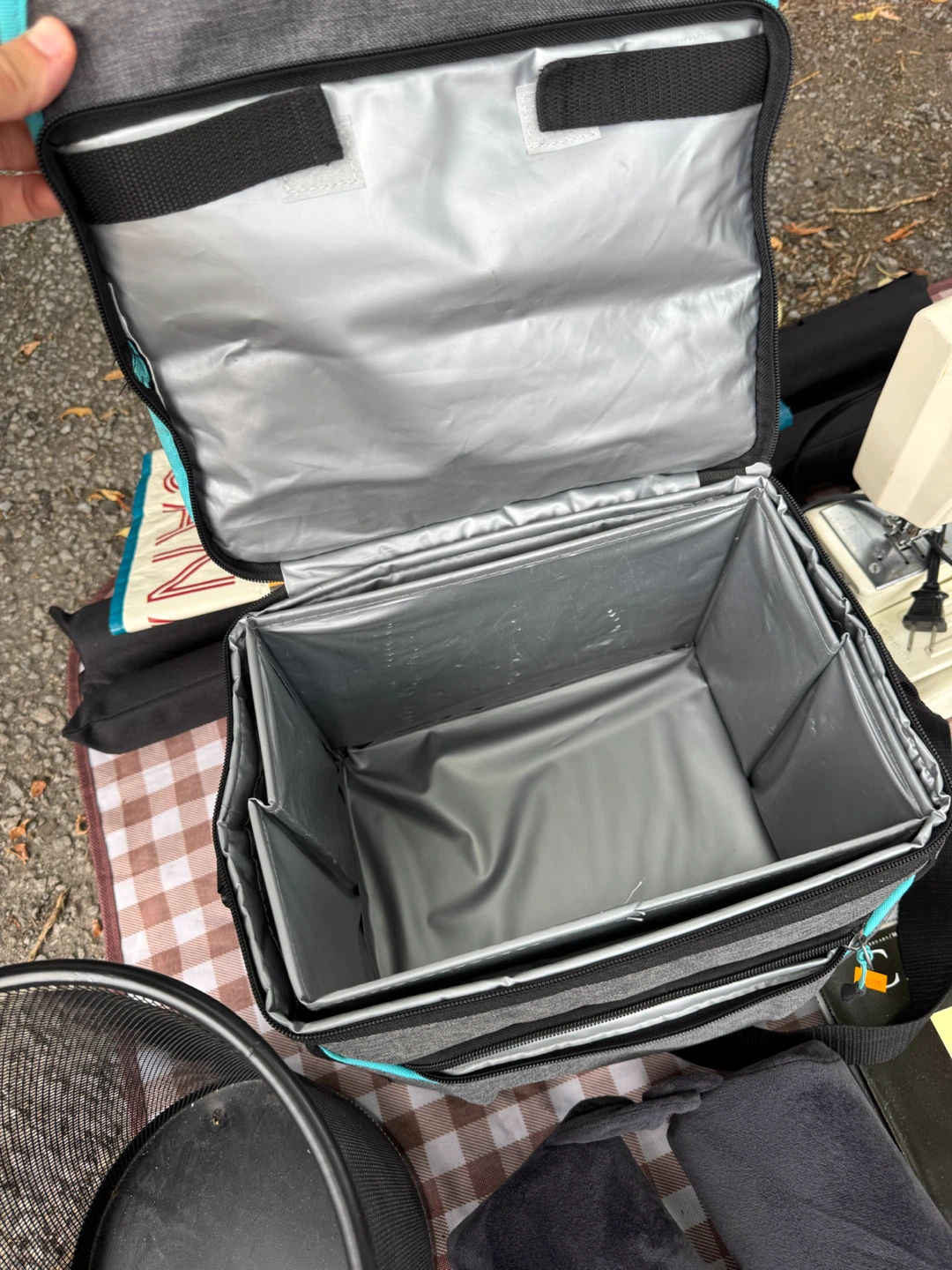 Ozark Trail Grey Insulated Lunch Bag - photo 2