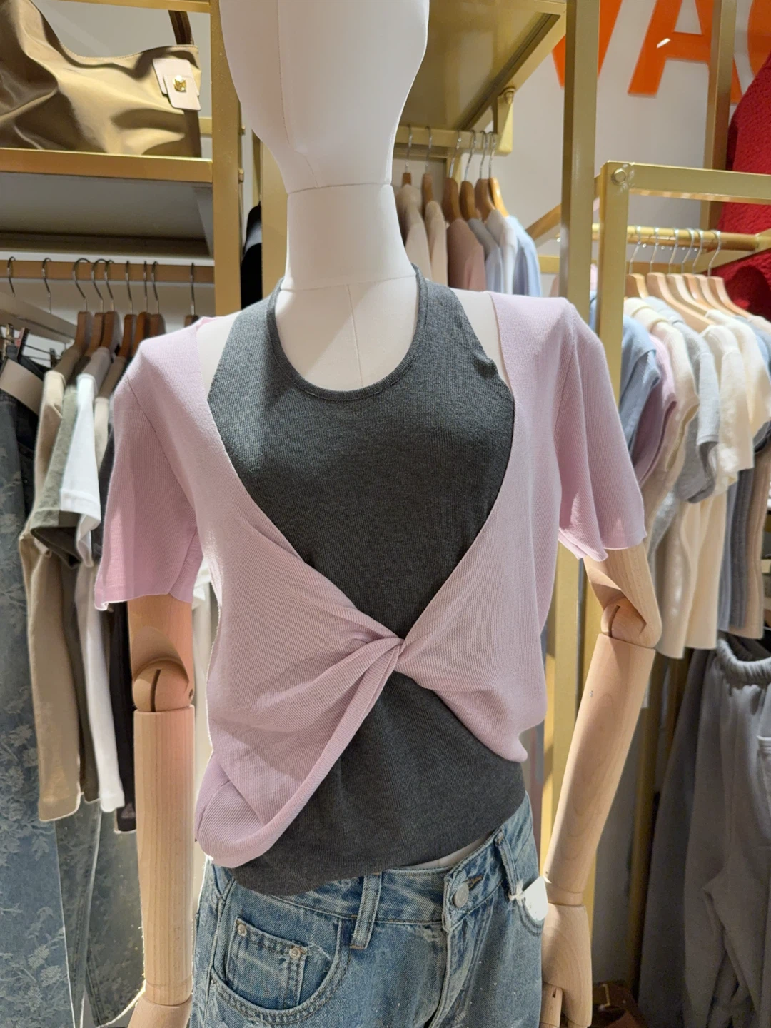 Cute woman’s summer top