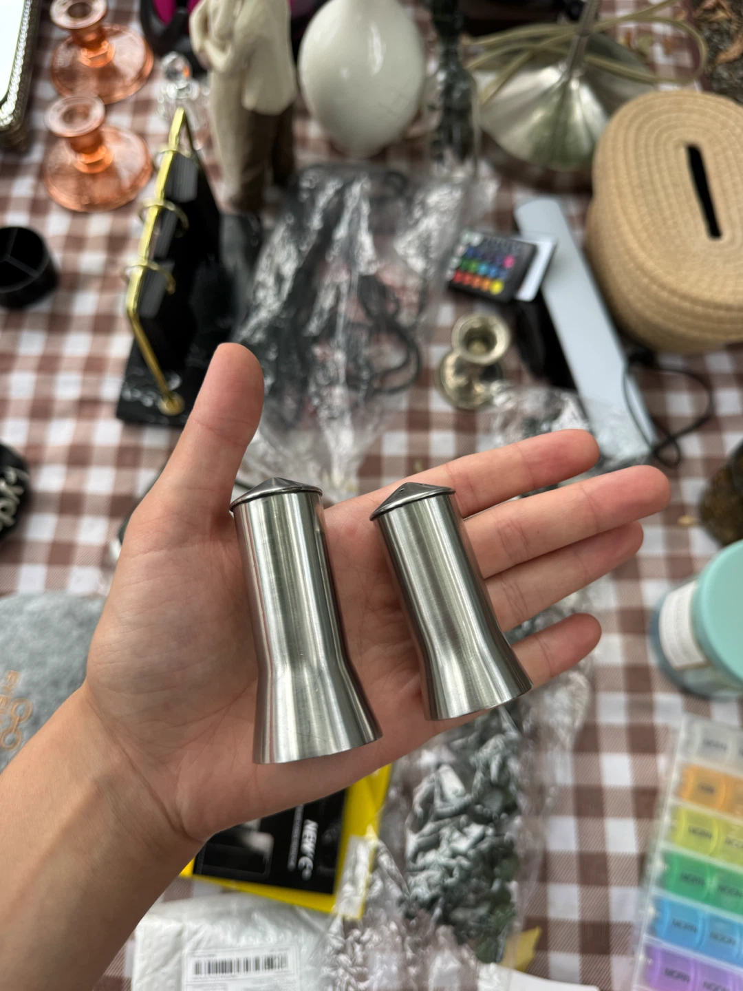 Stainless Steel Salt and Pepper Grinders