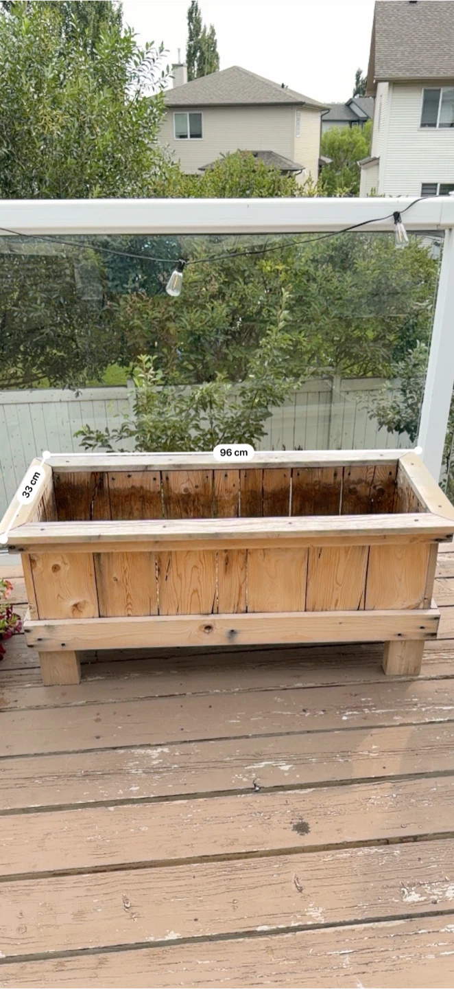 Deck vegetables planter