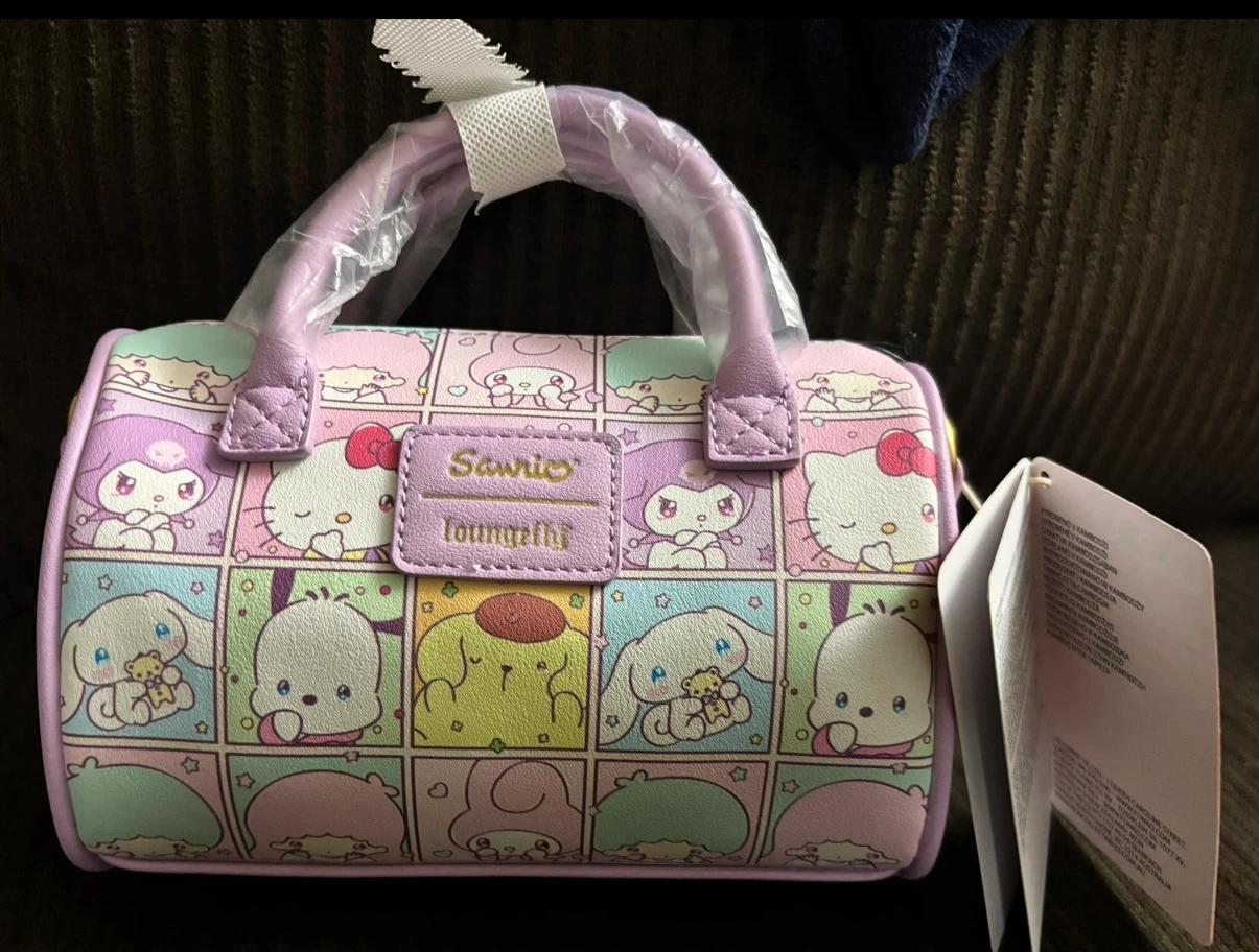 Sanrio "Hello Kitty and Friends" Barrel Bag