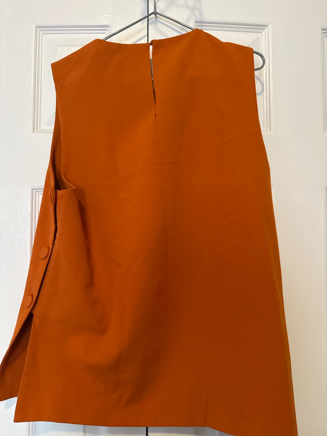 Zara Sleeveless Orange Top Size M - photo 2