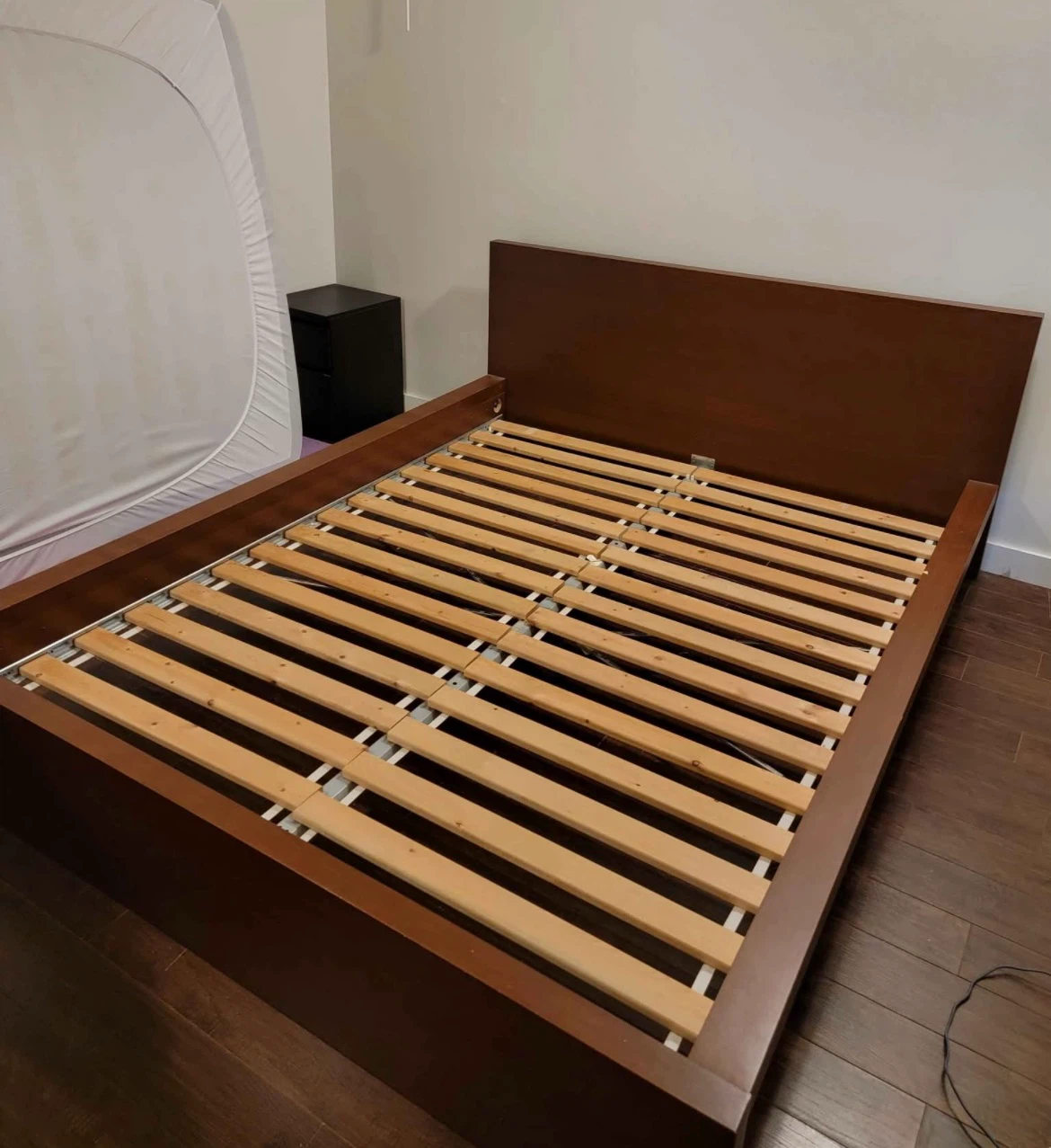 IKEA MALM Queen bed frame in brown