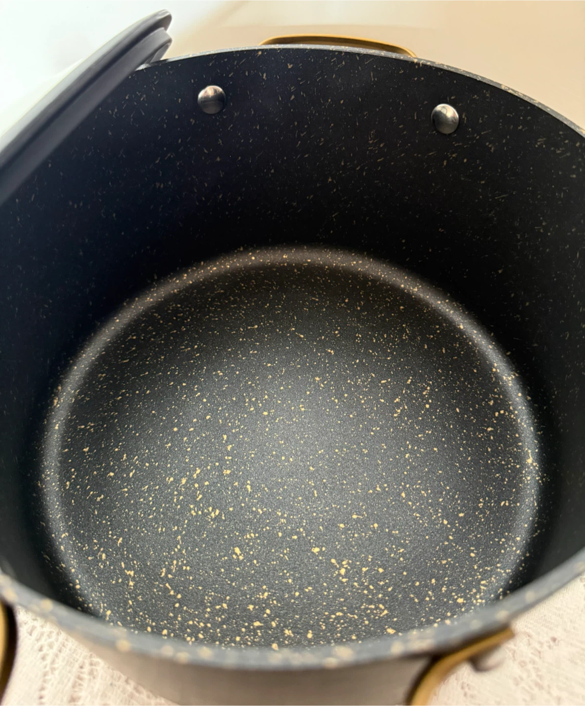 Thyme & Table 6QT Nonstick Stock Pots with Lids (2 sets) - photo 4