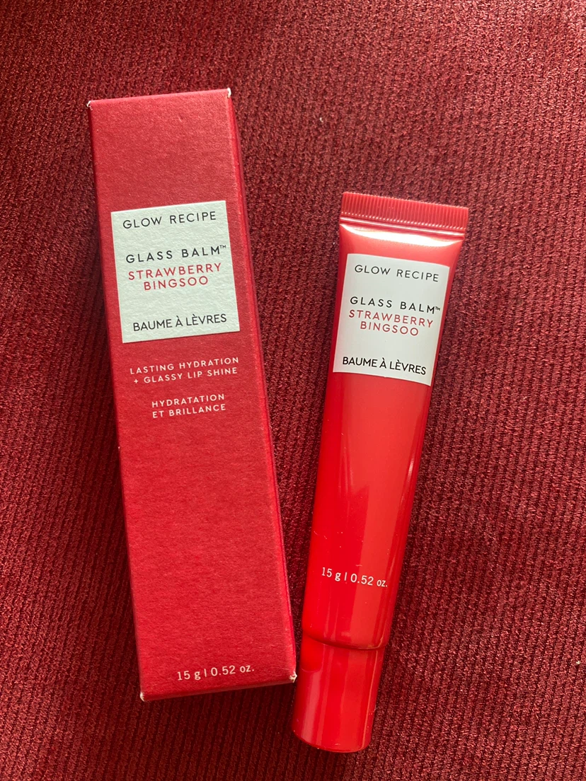 Glow Recipe Strawberry Bingsoo Glass Balm Lip Treatment