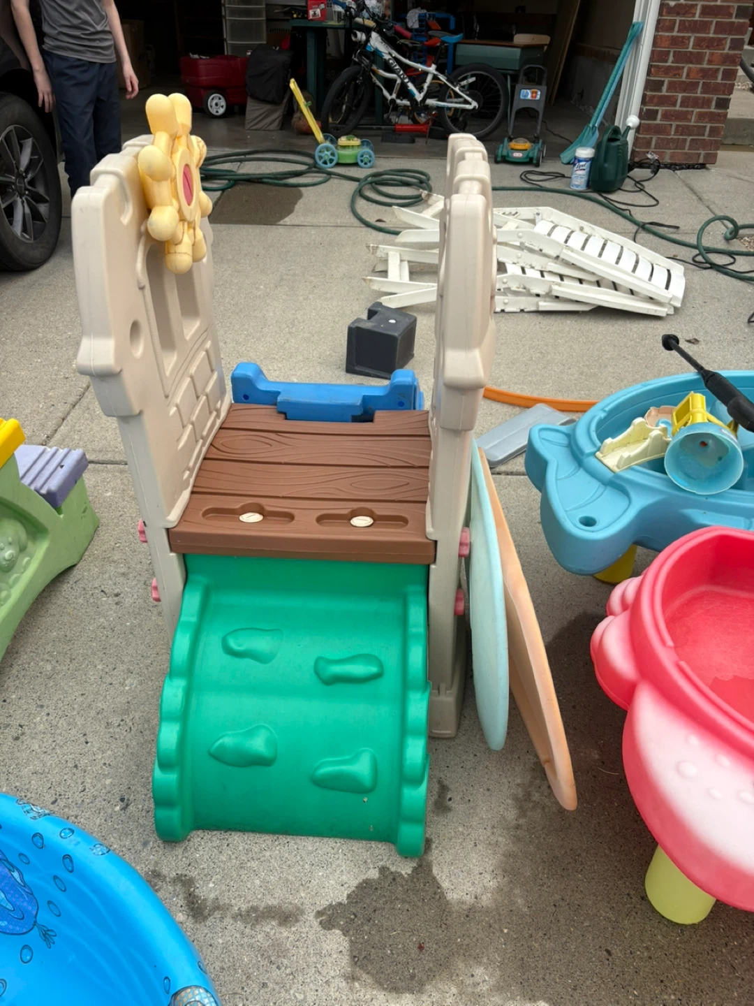 Little Tikes Castle Climber and Slide Set - photo 3