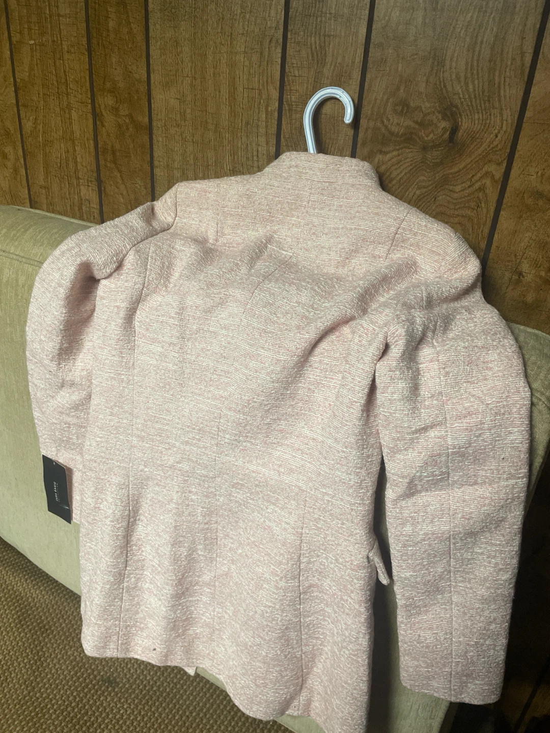 Zara Basic Collection Pink Textured Jacket - photo 2