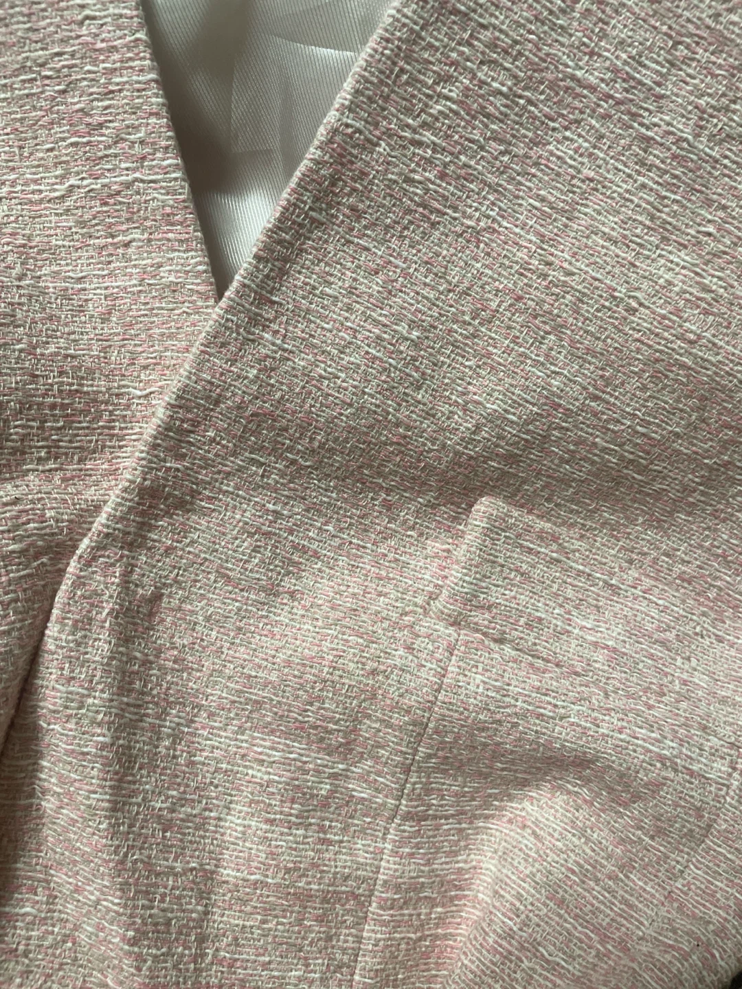 Zara Basic Collection Pink Textured Jacket - photo 3