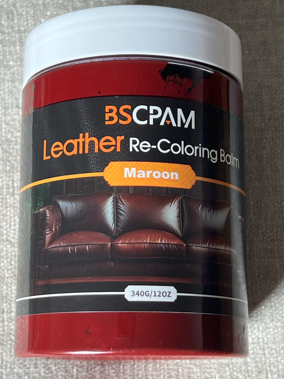 BSCPAM Leather Re-Coloring Balm - Maroon - photo 4