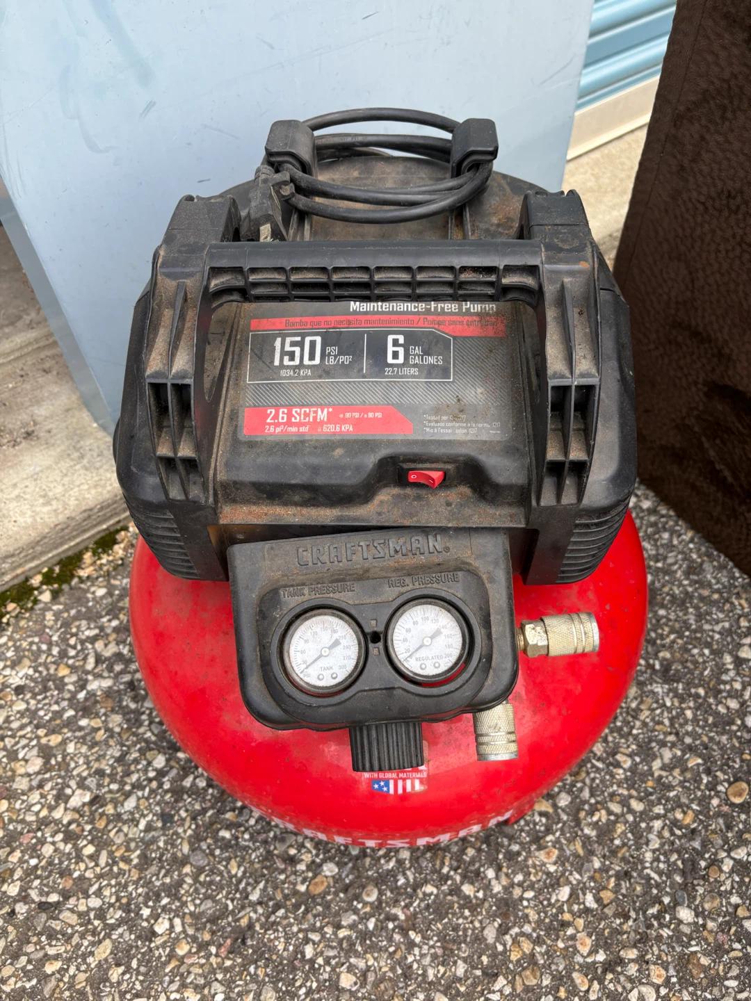 Craftsman 6 Gallon Air Compressor