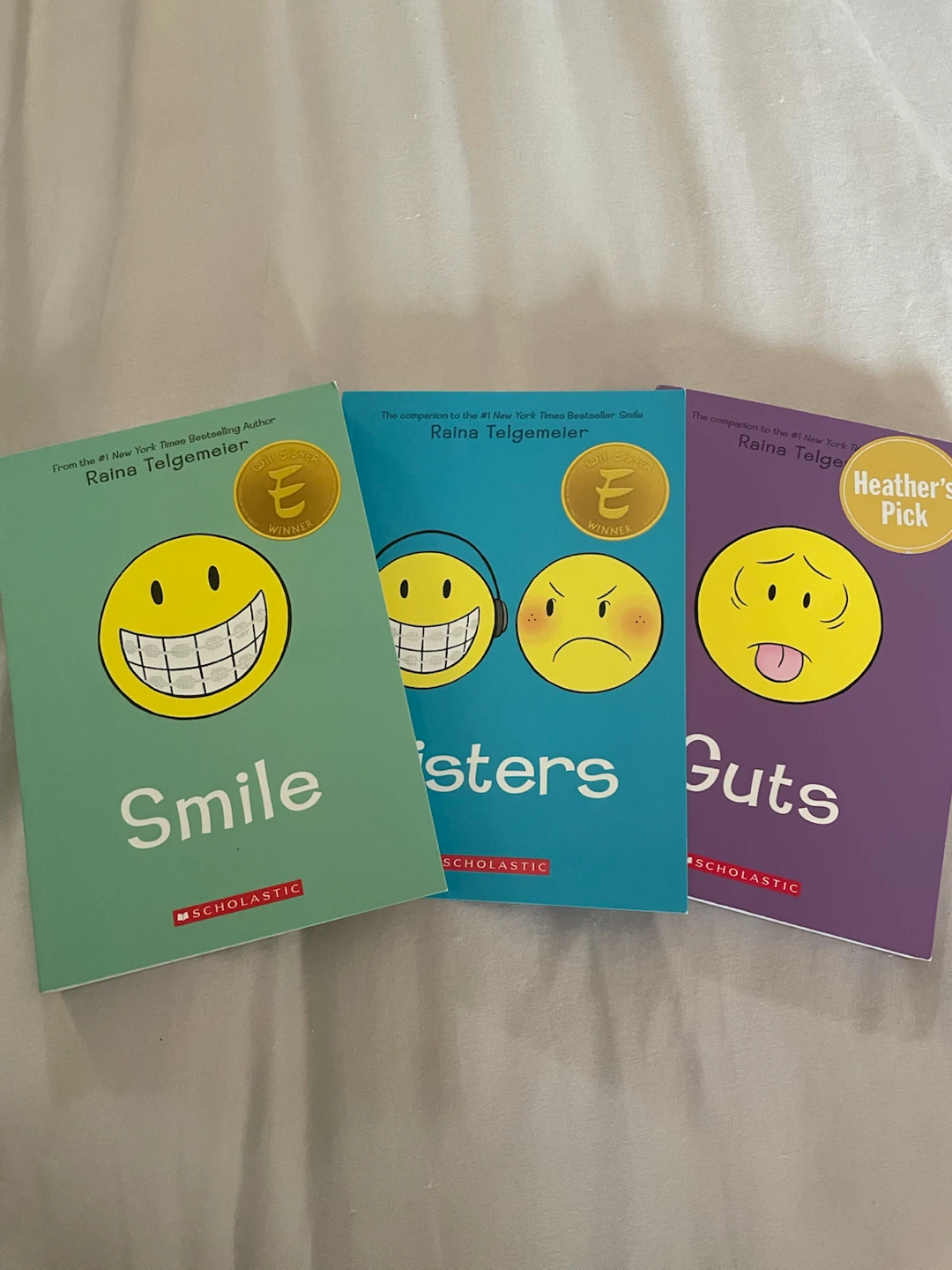 Smile, Sisters, Guts Series by Raina Telgemeier - photo 2